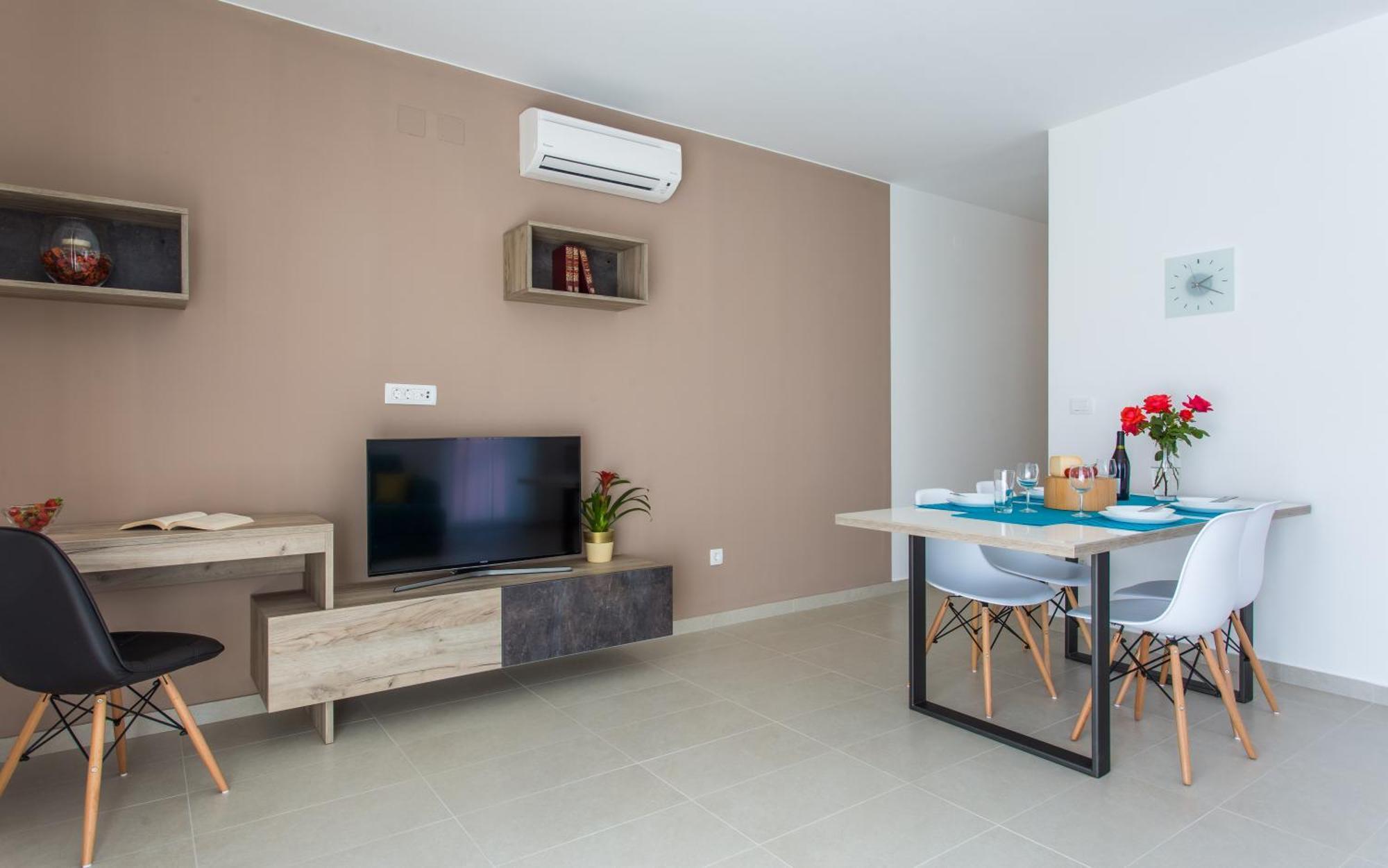 Apartments Viktorija Baška Eksteriør bilde